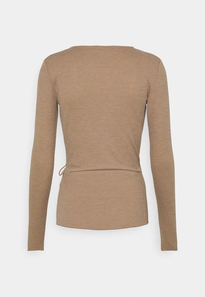 Pulls De Golf ANNA FIELD Anna Field Long Sleeved Top Beige Femme | VLN-2876750